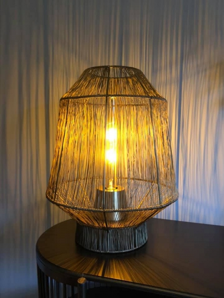 Bronze Cage Lamp Image