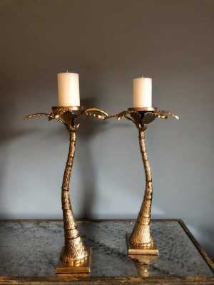 Big Palm Tree Candle stand Image