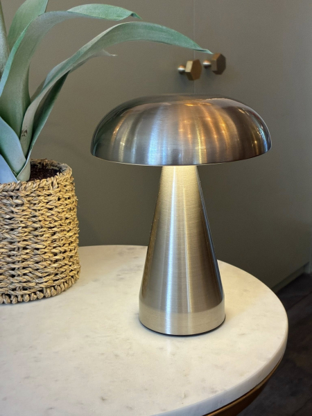 Portable Recharge Mushroom Silver Image