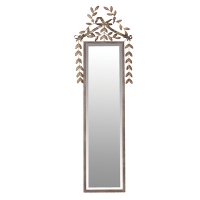 TALL RIBBON/LEAVES WALL MIRROR Image