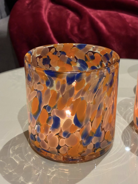 Yolk & Blue T-Light Large Image