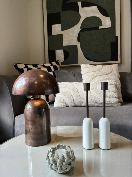 Milk & Midnight Bronze Candle Stick Image