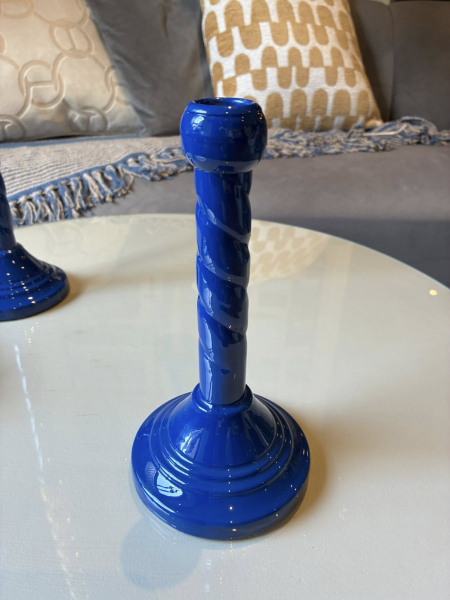 Short Navy Candle Stick Image