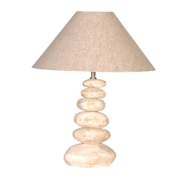 Small Stacked Pebble Lamp Image