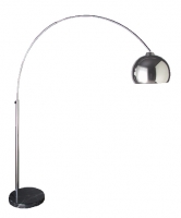 Large Chrome Floor Lamp Image