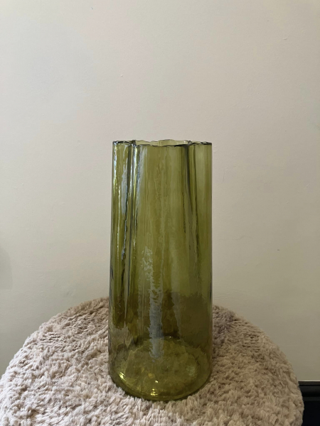 Green Organic Shaped Vase Image